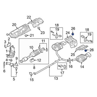 Kia OE - Bumper Splash Shield Nut
