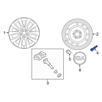 Kia OE - Tire Valve Stem
