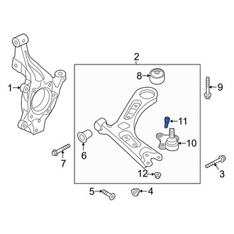 Kia OE - Suspension Ball Joint Bolt