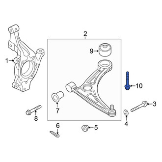 Kia OE - Upper Suspension Control Arm Bolt