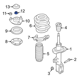 Kia OE - Lower Suspension Strut Nut