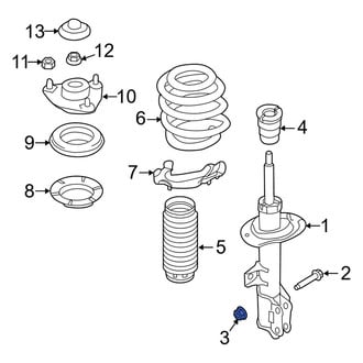 Kia OE - Lower Outer Suspension Control Arm Nut