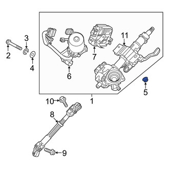 Kia OE - Steering Column Nut