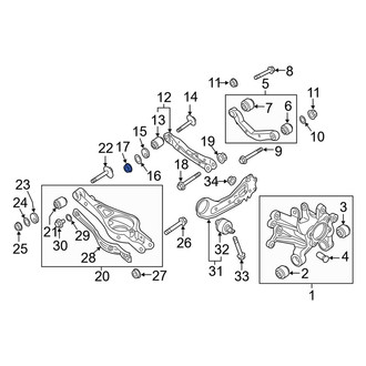 Kia OE - Lower Suspension Control Arm Nut
