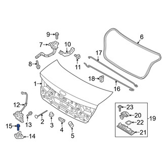 Kia OE - Door Mirror Bolt