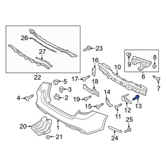 Kia OE - Bumper Impact Bar Bolt