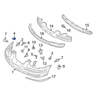 Kia OE - Fuel Filler Housing Clip