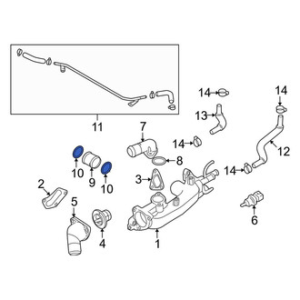 Kia OE - Engine Coolant Pipe O-Ring