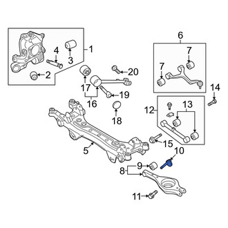 Kia OE - Lower Suspension Control Arm Bolt