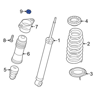 Kia OE - Upper Suspension Shock Absorber Nut