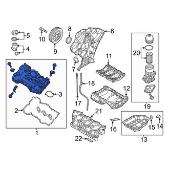Kia OE - Left Engine Valve Cover
