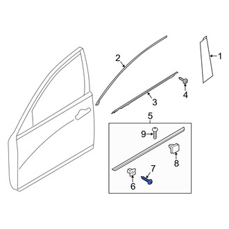 Kia OE - Spoiler Screw