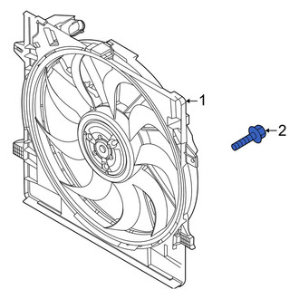 Kia OE - Radiator Support Splash Shield Bolt