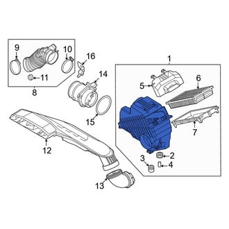 Kia OE - Air Filter and Housing Assembly