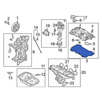 Kia OE - Engine Valve Cover Washer Seal
