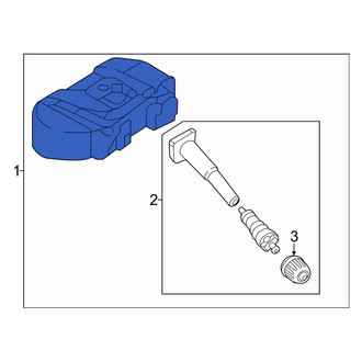 Kia OE - Tire Pressure Monitoring System (TPMS) Sensor