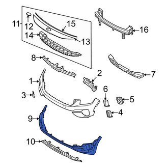 Kia OE - Front Lower Bumper Cover