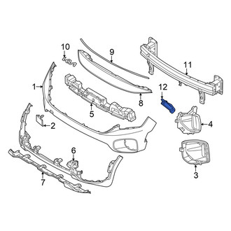 Kia OE - Front Right Bumper Cover Bracket
