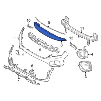Kia OE - Front Bumper Cover Spacer Panel