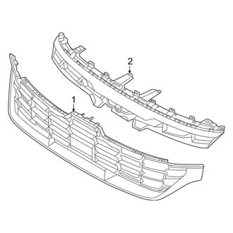 Kia OE - Front Bumper & Grille - Grille
