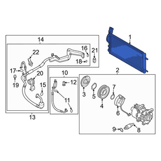 Kia OE - A/C Condenser