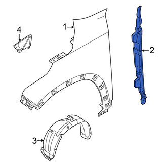 Kia OE - Front Left Fender Filler Panel
