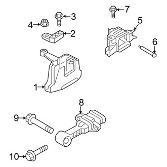 Kia OE - Engine / Transaxle - Engine & Transmission Mounting (2.0L)