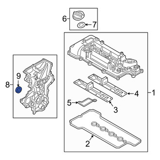 Kia OE - Rear Engine Crankshaft Seal