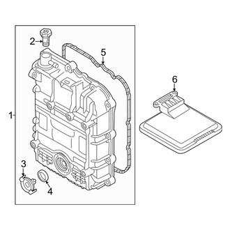 Kia OE - Engine / Transaxle - Transaxle Parts (1.6L)