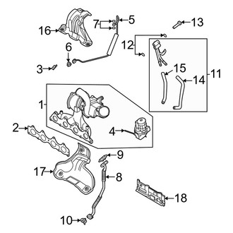 Kia OE - Engine / Transaxle - Turbocharger & Components (1.6L)