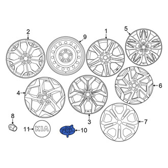 Kia OE - Spare Tire Stud