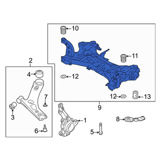 Kia OE - Front Suspension Subframe Crossmember