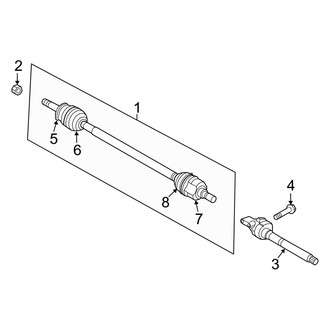 Kia OE - Front Suspension - Drive Axles