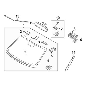 Kia OE - Windshield - Glass