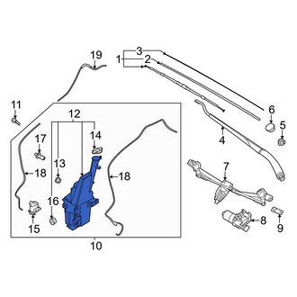 Kia OE - Washer Fluid Reservoir