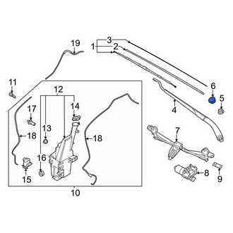 Kia OE - Wiper Arm Cap