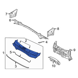 Kia OE - Front Cowl Cover