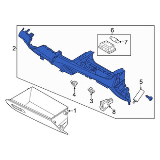 Kia OE - Front Glove Box Housing