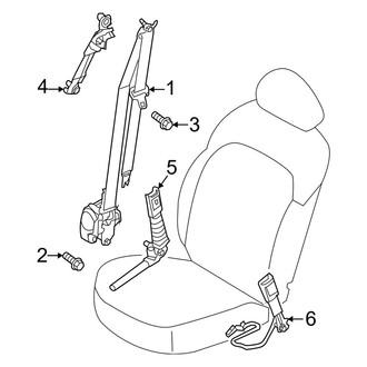 Kia OE - Restraint Systems - Front Seat Belts