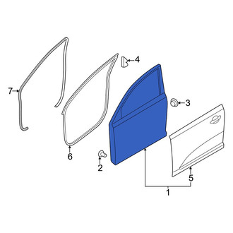 Kia OE - Rear Left Door Shell