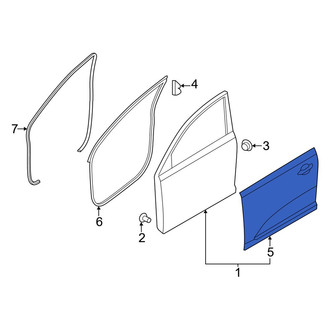 Kia OE - Front Left Outer Door Outer Panel