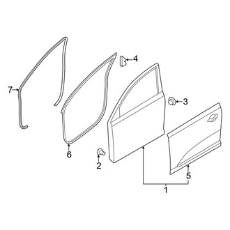 Kia OE - Front Door - Door & Components