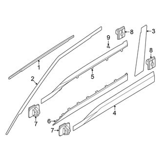 Kia OE - Front Door - Exterior Trim