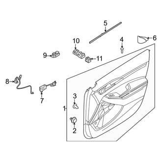 Kia OE - Front Door - Interior Trim (SX)