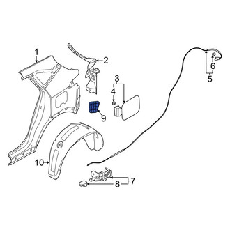 Kia OE - Rear Left Quarter Panel Vent
