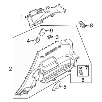 Kia OE - Quarter Panel - Interior Trim