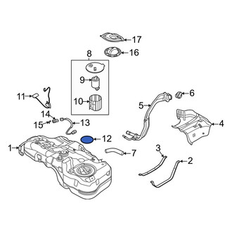 Kia OE - Fuel Pump Tank Seal
