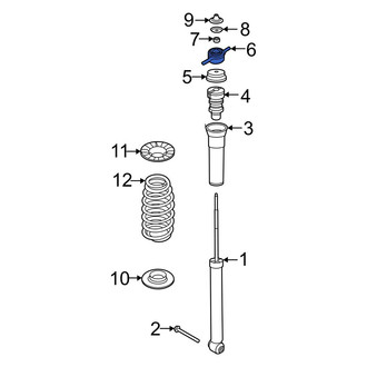 Kia OE - Rear Suspension Shock Absorber Mount
