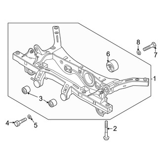 Kia OE - Rear Suspension - Suspension Mounting (AWD)