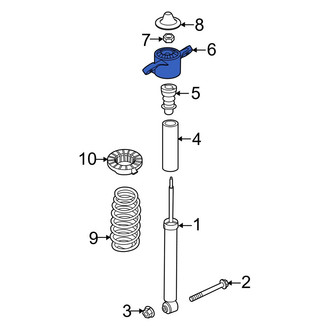 Kia OE - Rear Suspension Shock Absorber Mount